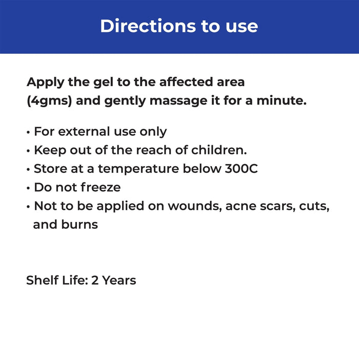 Genac Plus Pain Relief Gel for Muscles and Joint Pain - Azistastore