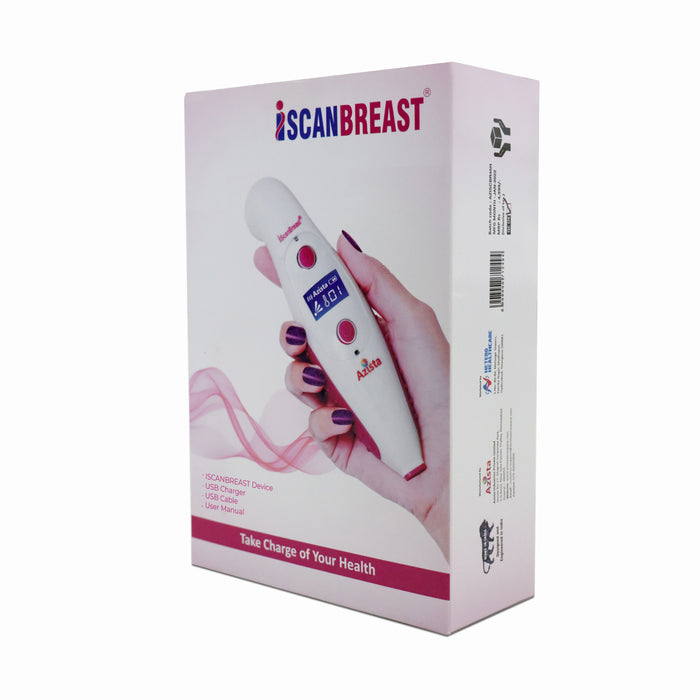 iScanBreast - Breast Self-Examination Device | Advanced Red LED Technology | Early Detection & Enhanced Visualization | Safe, Painless & Radiation-Free | ISO Certified & CDSCO Approved | Portable & Rechargeable