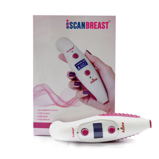iSCANBREAST - Breast Self - Examination Device with Advanced Red LED Technology, Portable & Rechargeable - Azistastore
