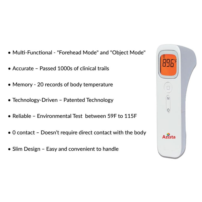 Must Have Devices Combo Pack - Infrared Thermometer and Pulse oximeter - Must Have Devices Combo Pack - Azistastore