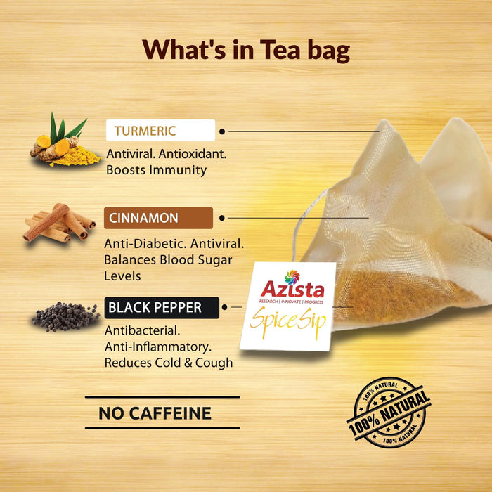 Spice Sip - Immunity Boosting Tea - Azistastore